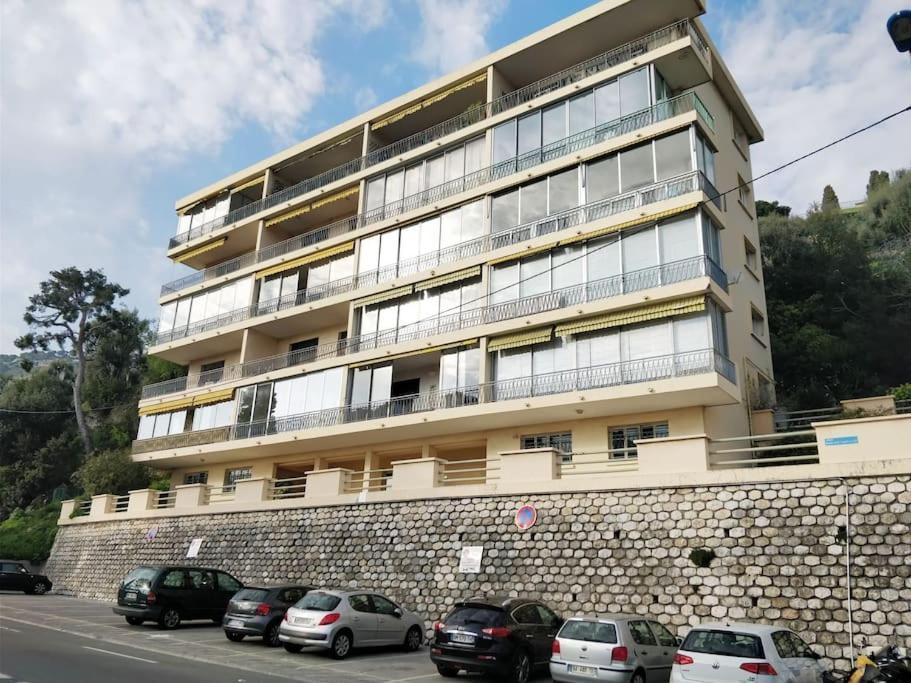 Vintage Flat On Villefranche Bay - Free Car Park Extérieur photo