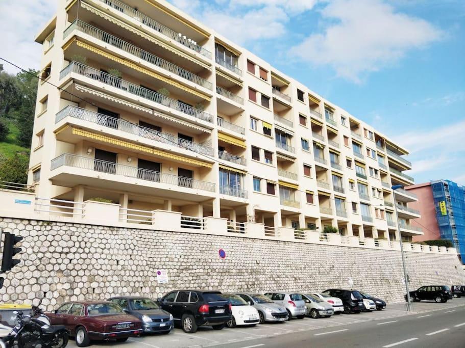 Vintage Flat On Villefranche Bay - Free Car Park Extérieur photo