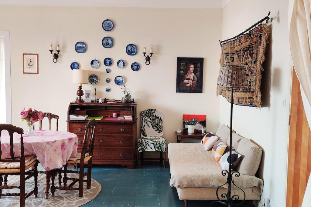 Vintage Flat On Villefranche Bay - Free Car Park Extérieur photo