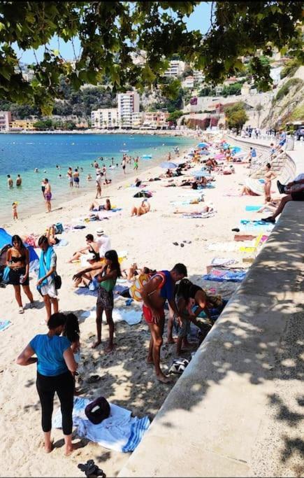 Vintage Flat On Villefranche Bay - Free Car Park Extérieur photo