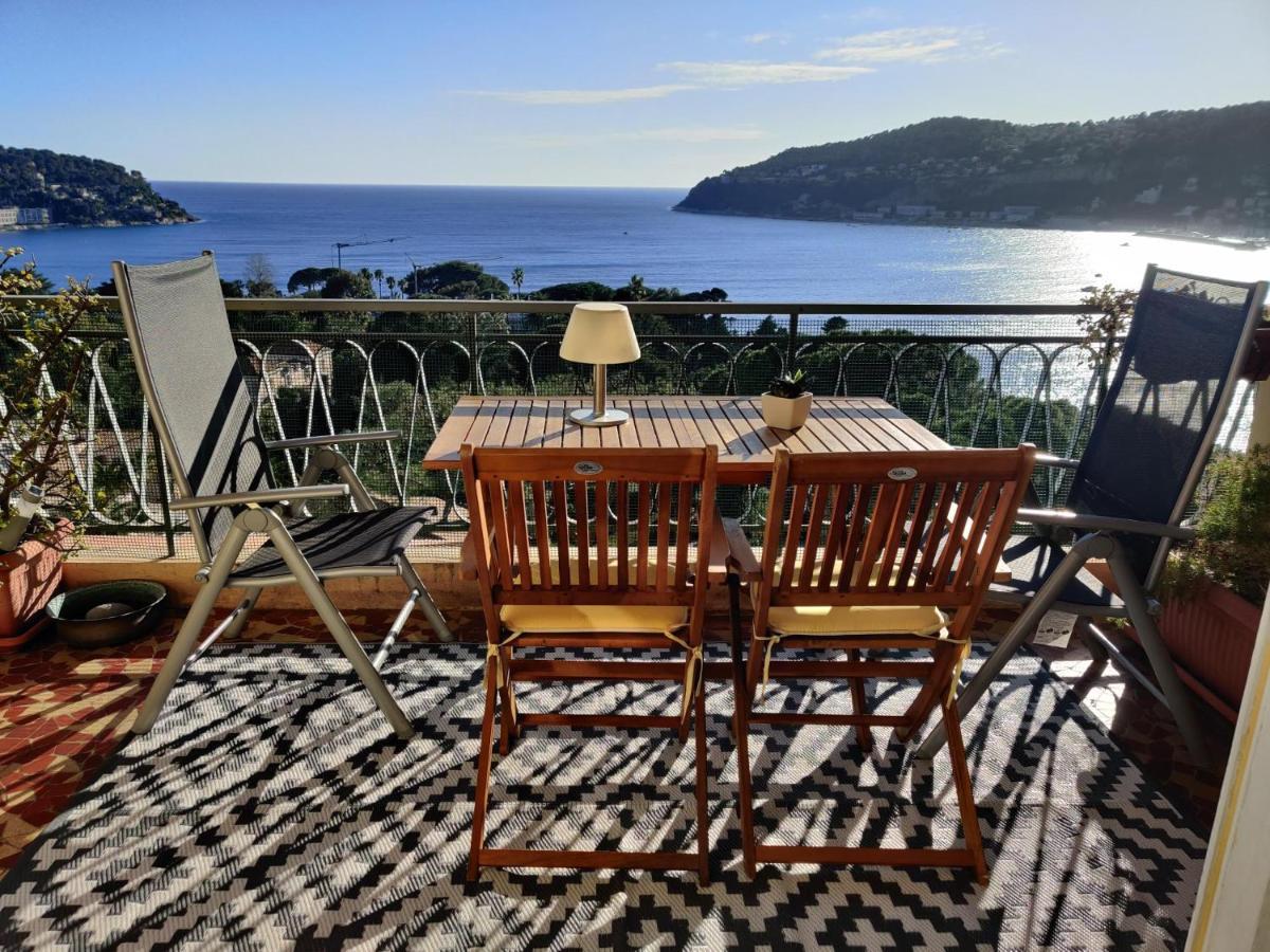 Vintage Flat On Villefranche Bay - Free Car Park Extérieur photo